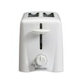 thumbnail image 1 of Proctor Silex Compact 2 Slice Toaster, Extra-Wide Slots, White, 22611PS, 1 of 3
