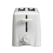 Proctor Silex Compact 2 Slice Toaster, Extra-Wide Slots, White, 22611PS