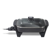 Proctor Silex Electric Skillet with 116 sq. in. of Nonstick Cooking Surface, Black
