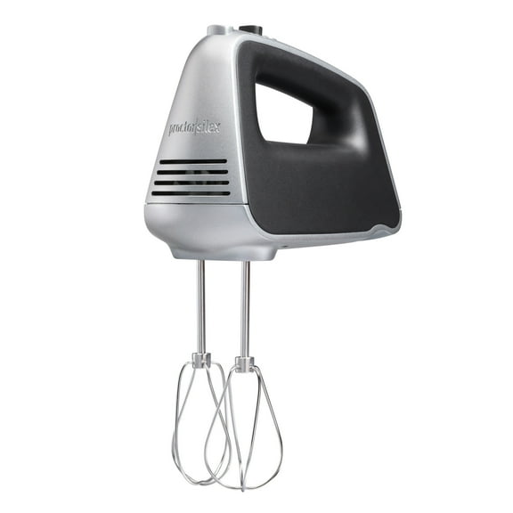 Proctor Silex 5-Speed Electric Hand Mixer with Boost, 1.3 Amp DC Motor, Mixer for Kitchen, Black & Silver