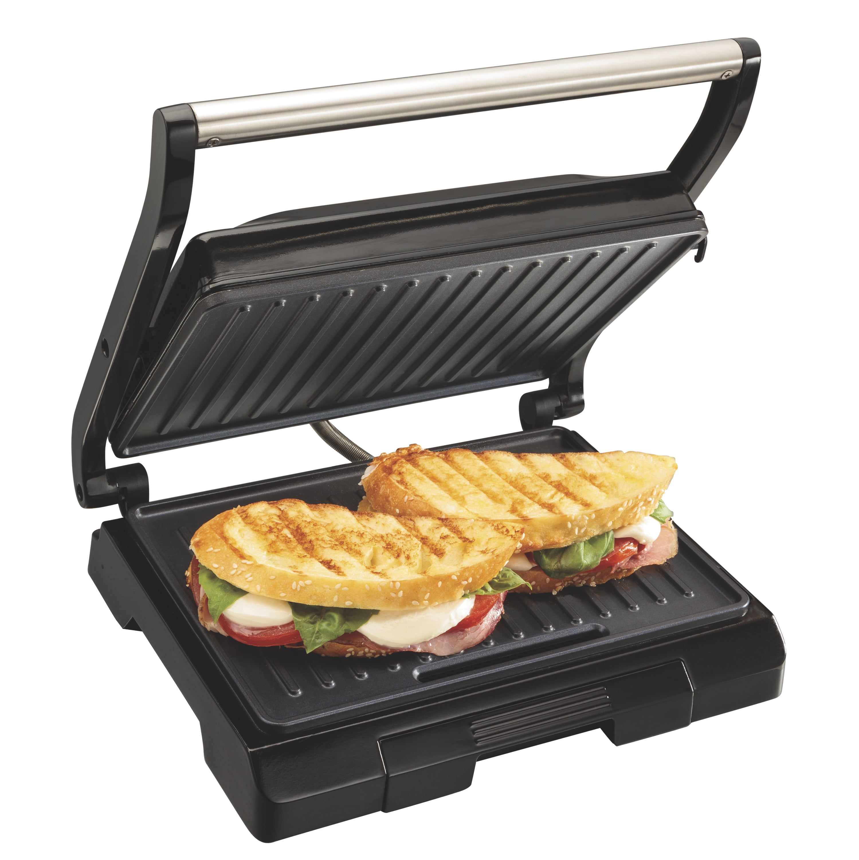  Dash Mini Maker Portable Grill Machine + Panini Press for  Gourmet Burgers, Sandwiches, Chicken + Other On the Go Breakfast, Lunch, or  Snacks with Recipe Guide - Aqua: Home & Kitchen