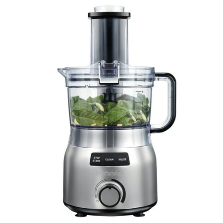 Proctor Silex Quick Clean 9 Cup Food Processor with Infinite Speed Control - SILVER
