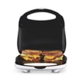 thumbnail interactive-video image 1 of Proctor Silex Hot Sandwich Maker with Nonstick Surface, Compact and Easy to Store, White, 1 of 9
