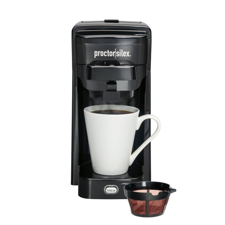 Proctor Silex Single-Serve COFFE MAKER - Any K-Cup - 10 oz