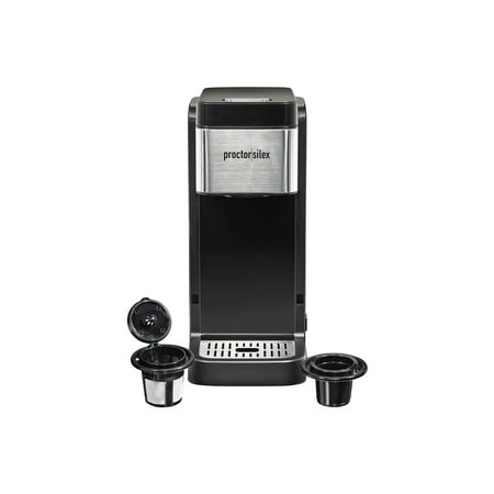 Proctor Silex - Single-Serve Coffee Maker with 40 oz. Reservoir, - Black