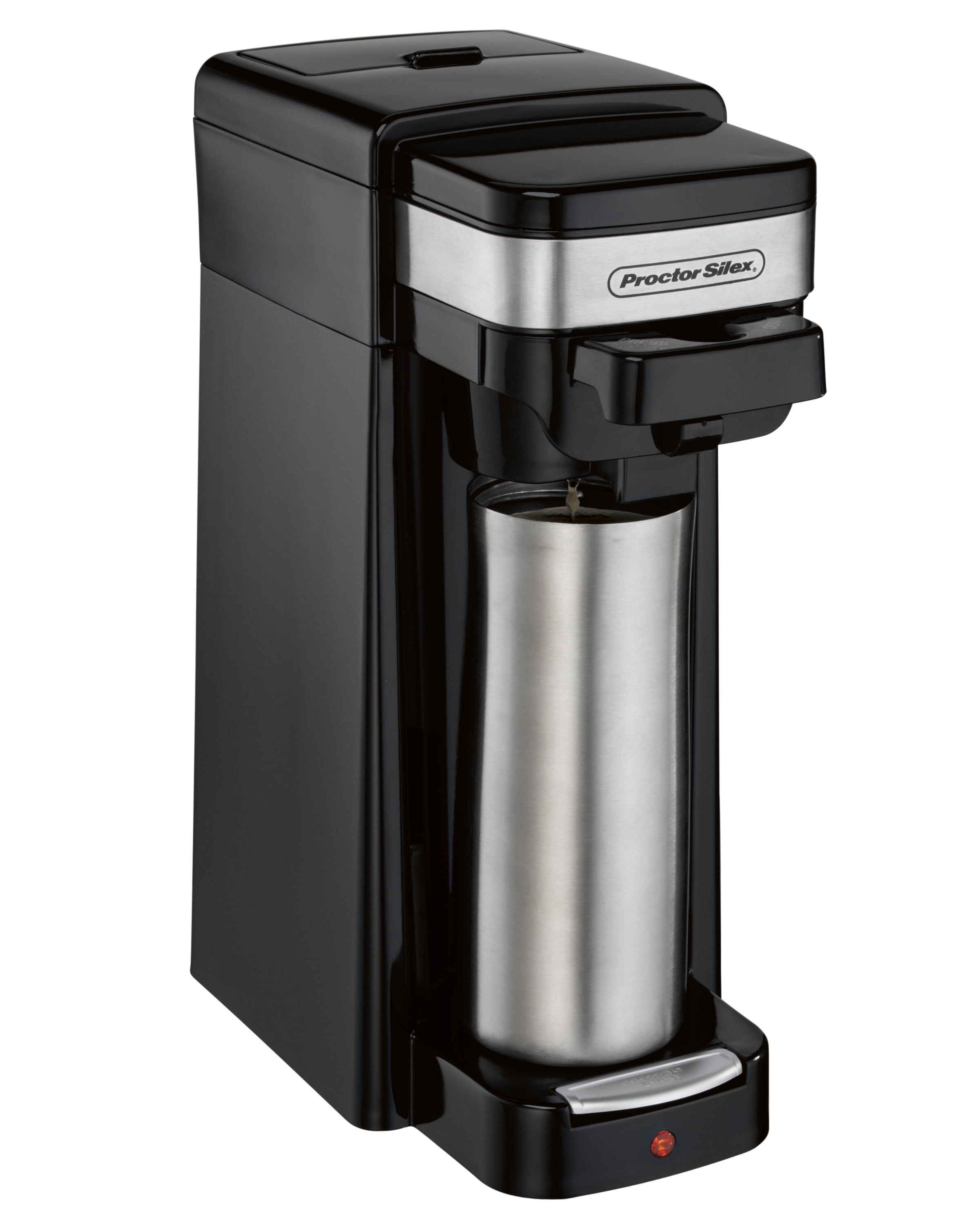 Famiworths Upgraded Hot and Iced Coffee Maker for K Cups and Ground Coffee,  4-5 Cups Coffee Maker and Single-serve Brewers, with 30Oz Removable Water