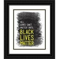 thumbnail image 1 of Proctor, Tenisha 12x14 Black Ornate Wood Framed with Double Matting Museum Art Print Titled - Preach, 1 of 4