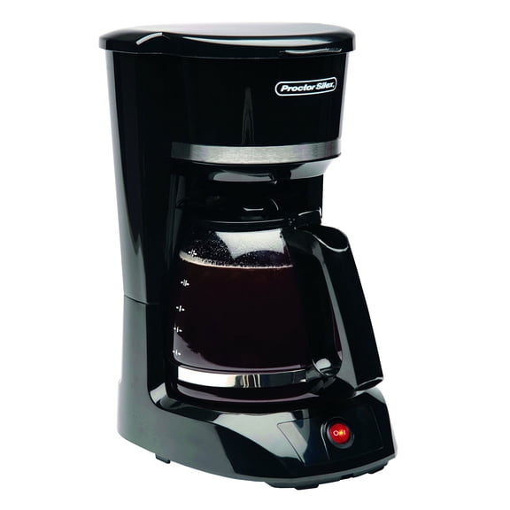 Proctor Silex 43804 12 Cup Coffeemaker, Black