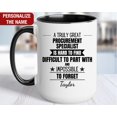 thumbnail image 1 of Procurement Specialist Personalized Gift Procurement Specialist Thank You Mug Procurement, 1 of 4