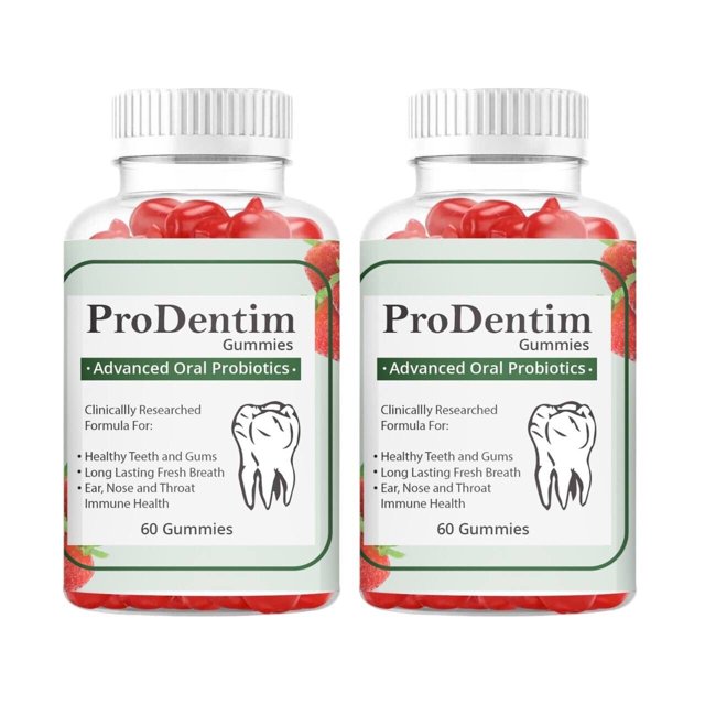 Prodentim Gummies Dental Supplement for Teeth and Gums 60 Gummies (Pack