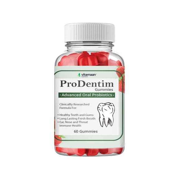 Prodentim Gummies Dental Supplement for Teeth and Gums - 60 Gummies