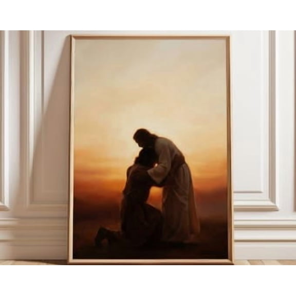 Prodigal Son Inspirational Christian Poster, Poster Home Decor, Poster Only