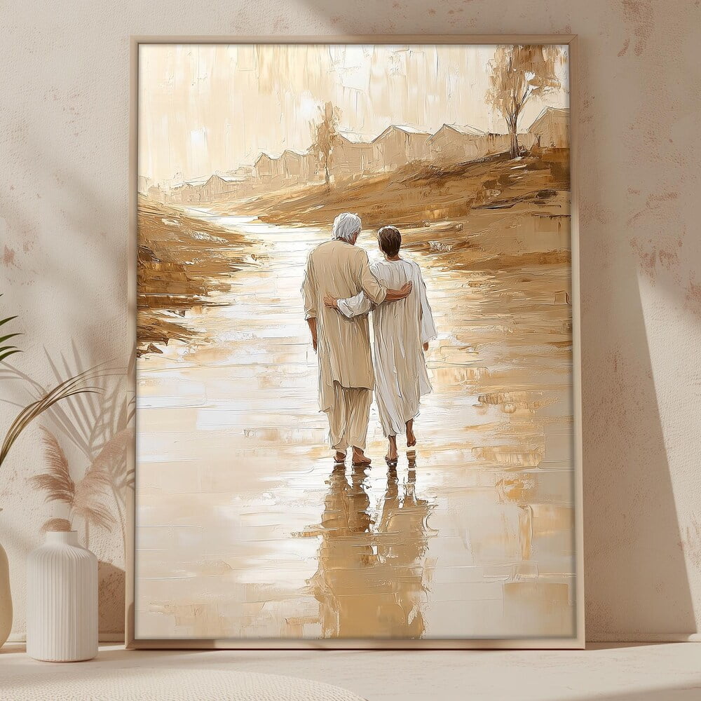 Prodigal Son Returns Wall Art, Biblical Artwork, Christian Poster ...