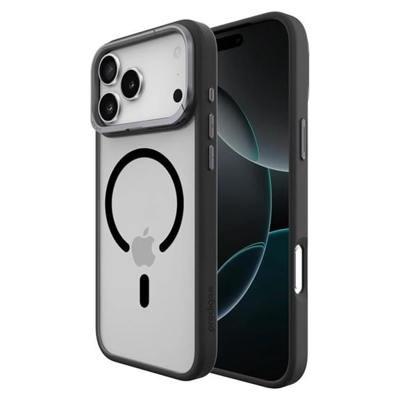 Prodigee IPH17P-6.9-KICK-BLK Kickit Magsafe Case for Apple iPhone 17 Pro Max - Black