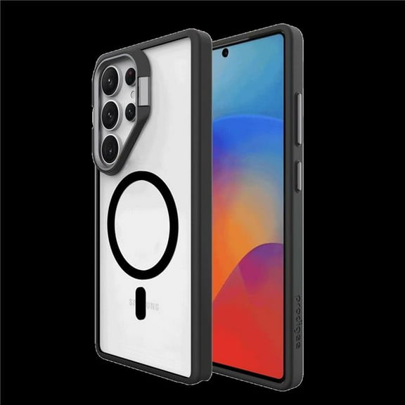 Prodigee SGS25U-KICK-BLK Kickit Case for Samsung Galaxy S25 Ultra - Black