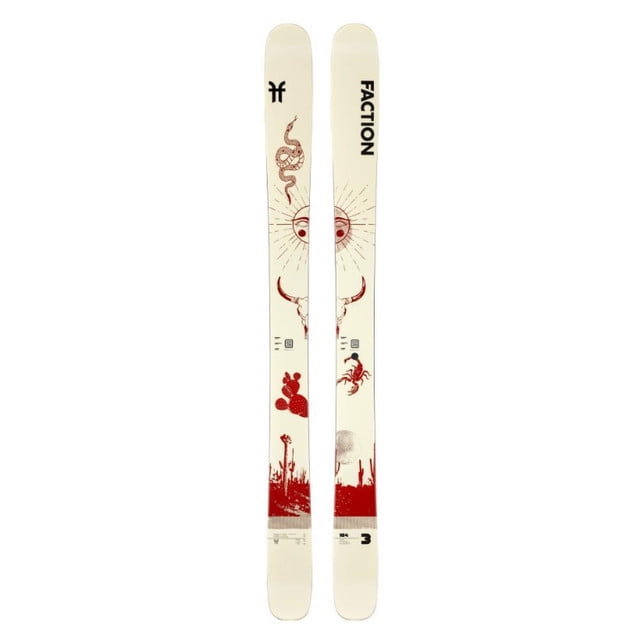 Prodigy 3 Capsule Skis 2024/2025, Freestyle Skis for Advanced Skiers RED 172 CM