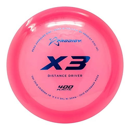 Prodigy 400 Series X3 Distance Driver Golf Disc - 170-174g