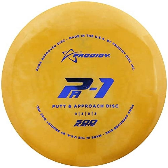 Prodigy 500 Series PA1 Putter Golf Disc [Colors May Vary] - 165-169g