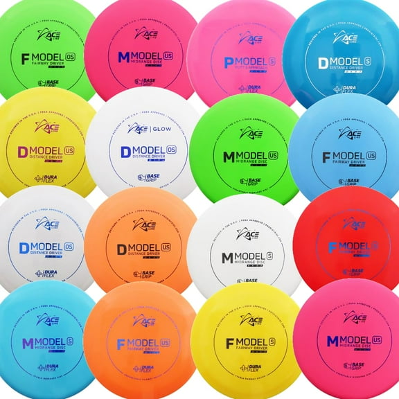 Prodigy Ace Line Base Grip D Model OS Distance Driver Golf Disc - 5 Pack