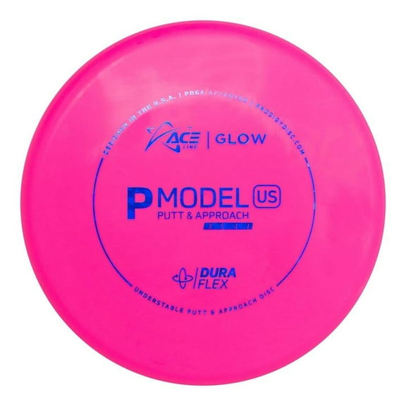 Prodigy Ace Line Glow DuraFlex P Model US Putter Golf Disc