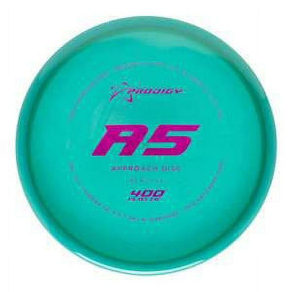 Prodigy Disc 400 A5 | Slightly Overstable Disc Golf Approach | Improve Your Approach Shots | Straight Flying Disc Golf Putter | Comfortable Backhand or Forehand | Colors May Vary (170-177g)