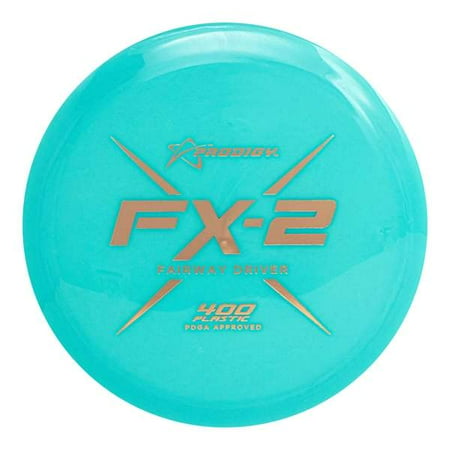 Prodigy Disc 400 FX-2 | Overstable Fairway Driver Golf Disc | Extremely Durable | Fast and Overstable Flight | Comparable to Innova Firebird | Colors May Vary (160-164g)