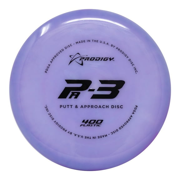 Prodigy Disc 400 PA-3 Putter | Stable Disc Golf Putter | Great Grip for All Conditions | Straight, Stable Flight Path | Colors May Vary (170-174g)