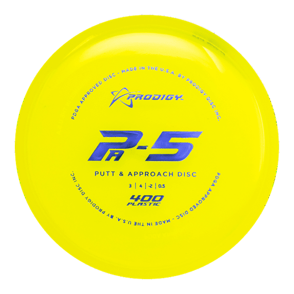 Prodigy Disc 400 PA-5 | Understable Disc Golf Putter | Great for Turnovers & Hyzer Flip Shots | Perfect Beginner Disc Golf Putter | Straight Flying Disc Golf Approach Disc | Colors May Vary (175-177g)