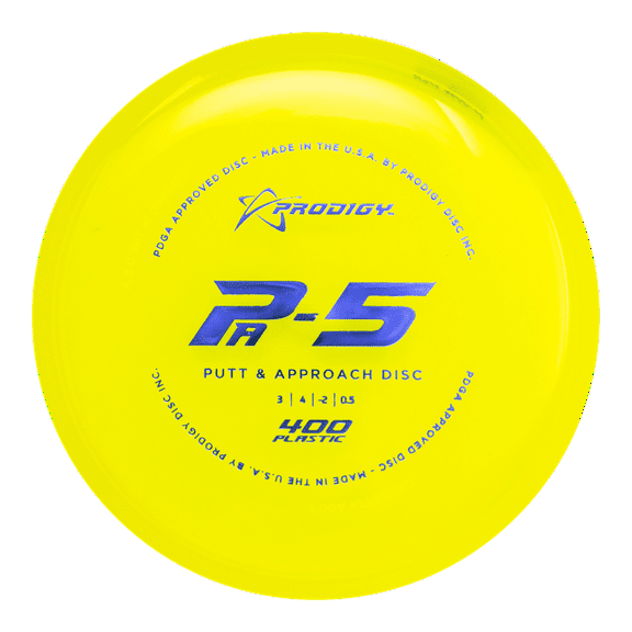 Prodigy Disc 400 PA-5 | Understable Disc Golf Putter | Great for Turnovers & Hyzer Flip Shots | Perfect Beginner Disc Golf Putter | Straight Flying Disc Golf Approach Disc | Colors May Vary (175-177g)