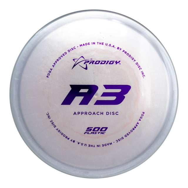 Prodigy Disc 500 A3 Overstable Approach Disc Golf Putter Great for Sidearm or Backhand Low