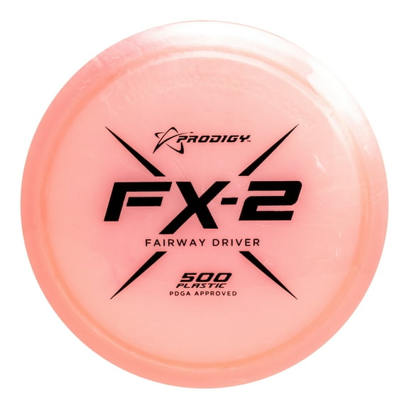 Prodigy Disc 500 FX-2 | Overstable Fairway Driver Disc Golf Disc | Great Grip in Any Conditions | Good for Both Backhand and Sidearm | Colors May Vary (165-169g)