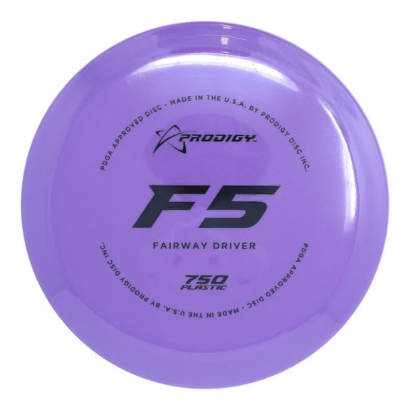Prodigy Disc 750 F5 | Slightly Understable Disc Golf Fairway Driver | Extremely Durable | Designed for All Skill Levels | Colors May Vary (170-176g)