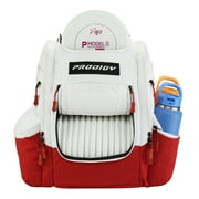 Prodigy Disc Apex XL Backpack | Large Disc Golf Backpack | Store Up to 34+ Discs | Full Height Side Pockets | Disc Golf Bags with Cooler | Safety Pouches for Wallets or Keys | Cordura Nylon Material