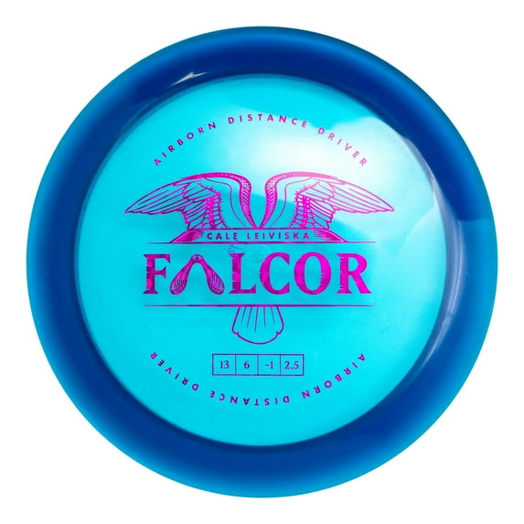 Prodigy Disc Cale Leiviska 400 Falcor | Overstable Distance Driver | Comparable Flight to Innova Destroyer | Extremely Glidey and Consistent Flight | Prodigy Collab Series | Colors May Vary (170-175g)