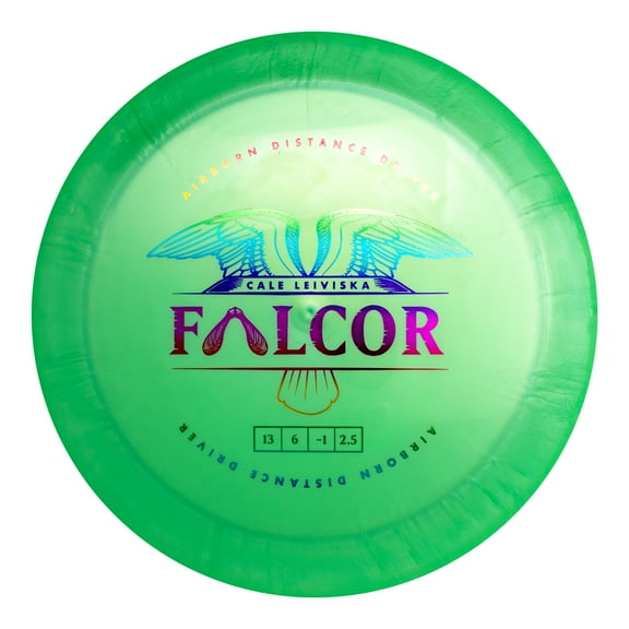 Prodigy Disc Cale Leiviska 500 Falcor | Overstable Distance Driver | Comparable Flight to Innova Destroyer | Extremely Glidey and Consistent Flight | Prodigy Collab Series | Colors May Vary (170-175g)