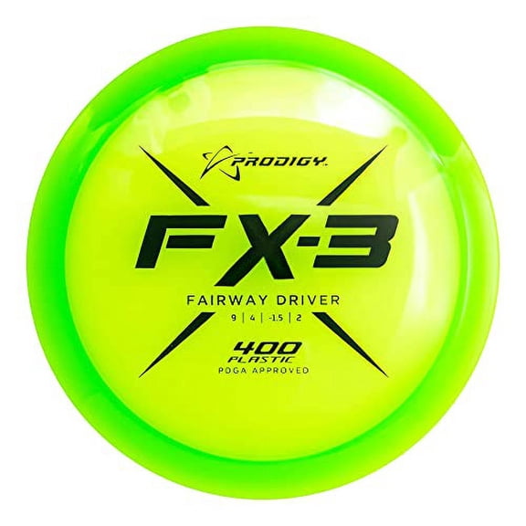 Prodigy Discs 400 Series FX3 Fairway Driver Golf Disc [Colors May Vary] - 170-176g
