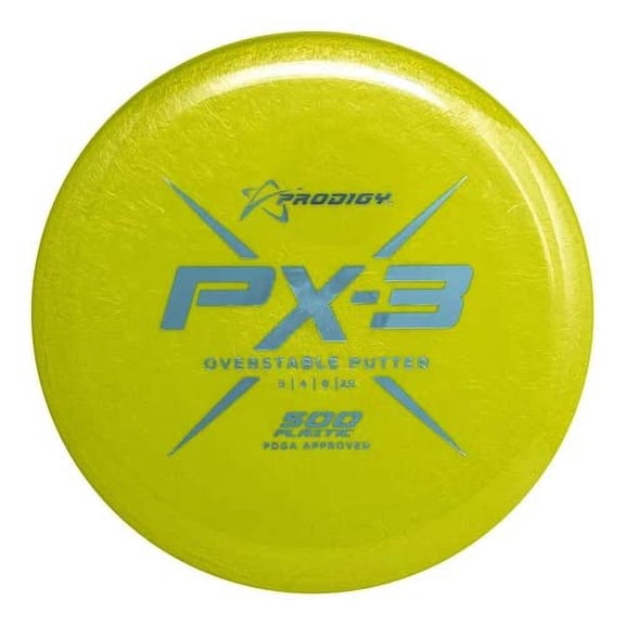Prodigy Discs 500 Series PX3 Putter Golf Disc [Colors May Vary] - 160-164g