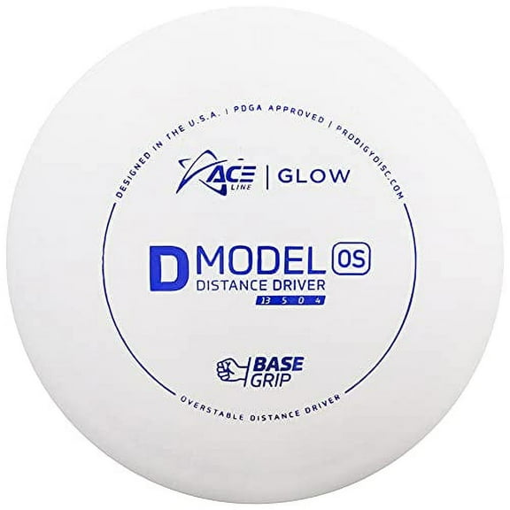 Prodigy Discs Ace Line Glow Base Grip D Model OS Distance Driver Golf Disc [Colors May Vary] - 170-175g