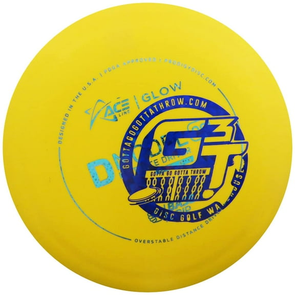 Prodigy Discs Factory Second Ace Line DuraFlex D Model OS Distance Driver Golf Disc [Colors and Hot Stamps Will Vary] - 170-175g