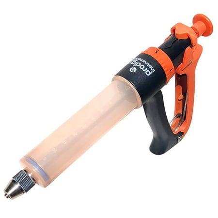Prodigy Metal Adjustable Dose Repeater Syringe 50 ml UV Resistant Poly Barrel