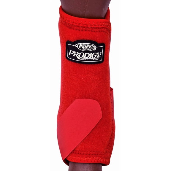 Weaver Leather Prodigy SMB Boots - Superior Horse Leg Protection Red / Medium