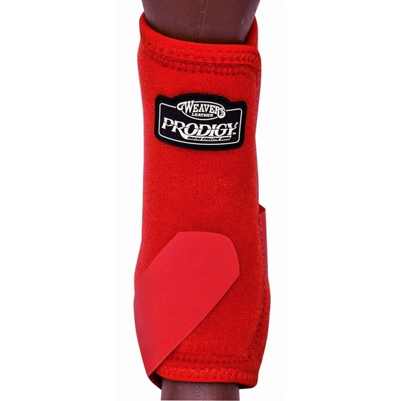 Weaver Leather Prodigy SMB Boots - Superior Horse Leg Protection Red / Medium