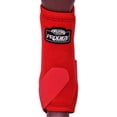 thumbnail image 1 of Weaver Leather Prodigy SMB Boots - Superior Horse Leg Protection Red / Medium, 1 of 2