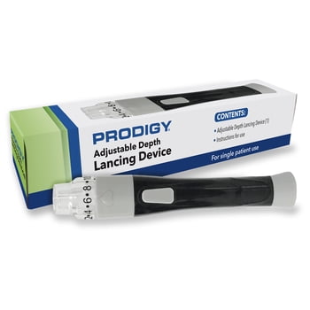PRODIGY Lancing Device for Diabetic Blood Glucose Testing, Universal for Twist Top Lancets