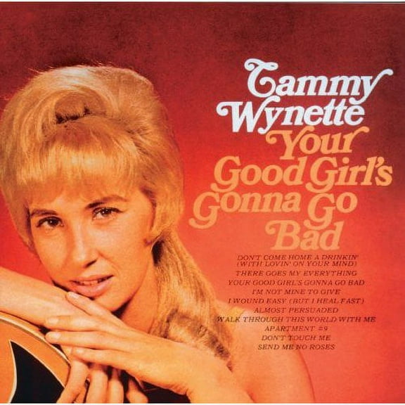 Producer: Billy Sherrill.<BR>Reissue producer: Bob Irwin.<BR>Includes original release liner notes.<BR>Digitally remastered by Vic Anesini (Sony Music Studios, New York, New York).<BR>On the surface, Tammy Wynette's 1967 debut album is a fairly typical country record of the time--its 10 songs are over in barely 25-and-a-half minutes, and fully half of the album consists of covers of that era's recent country hits. What makes YOUR GOOD GIRL'S GONNA GO BAD different is that Wynette's no-bull attitude (showcased on the hit singles "Apartment #9" and the title track, both included here) is already in full bloom, and her startlingly pure, heartbroken voice emerges fully mature. The covers are a wisely chosen lot, from Loretta Lynn's "Don't Come Home a Drinkin' (With Lovin' on Your Mind)" to Dolly Parton's early single "I Wound Easy (But I Heal Fast)." Billy Sherrill's production is considerably less overblown than it could sometimes be, keeping Wynette's voice and acoustic guitar at the center of all the songs, even when sweetened with strings and choral backing vocals.
