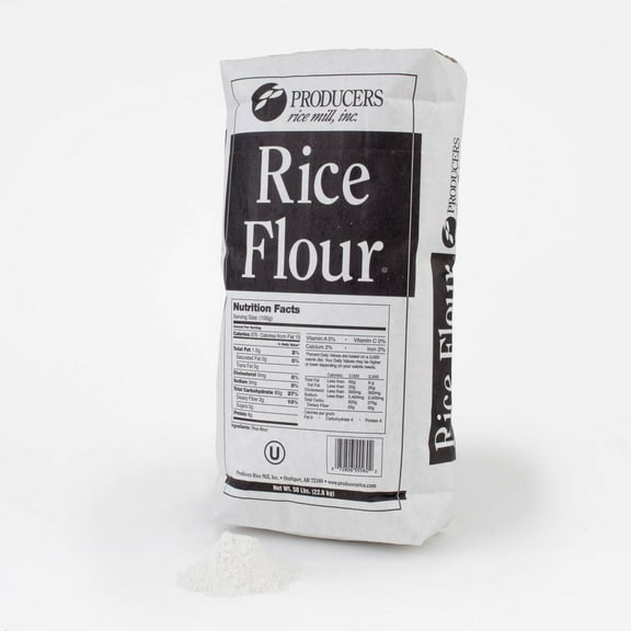 Producers Rice Flour Rice, 50 Pound -- 1 each.