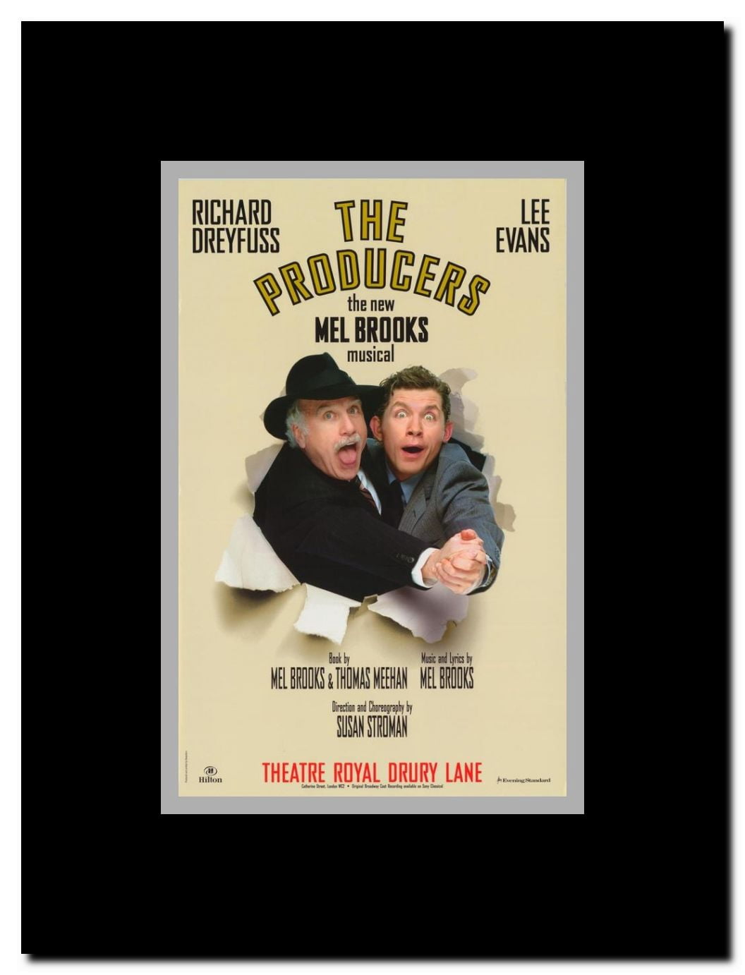 Producers The (Broadway) Framed Movie Poster