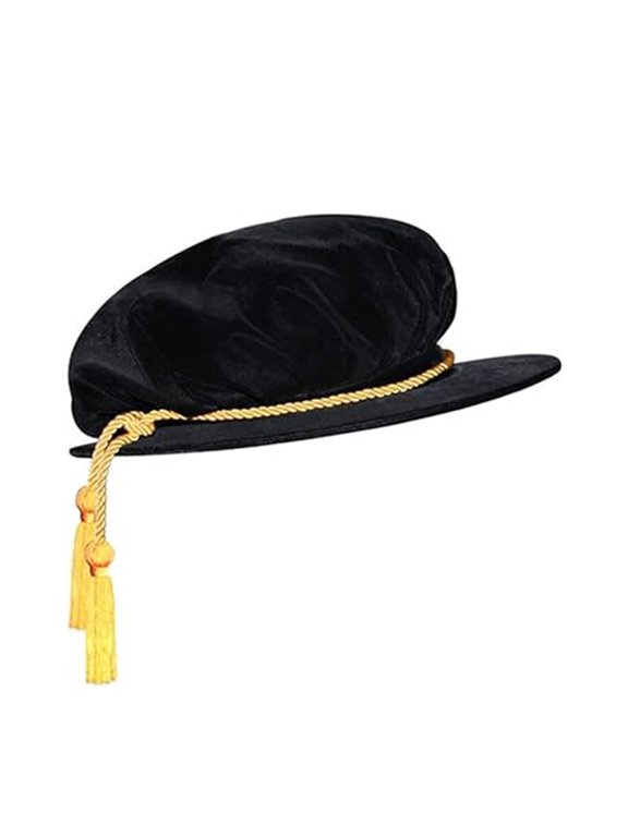 Product 2025 Graduate Doctor Velvet Hat Tutor Hat Graduation Hat
