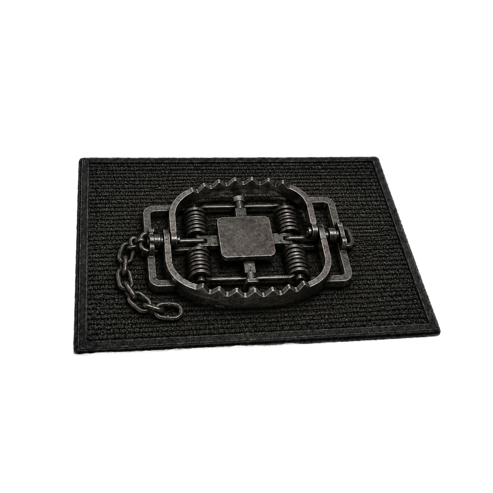 Product Carpet Product 3D Bear Trap Doormat For Front Door - Funny ...