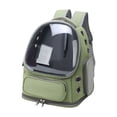 thumbnail image 1 of Large Transparent Cat Backpack For Outdoor Travel Hiking And Camping With Breathable Spacious Design For Small Up To 15lbs, 1 of 5